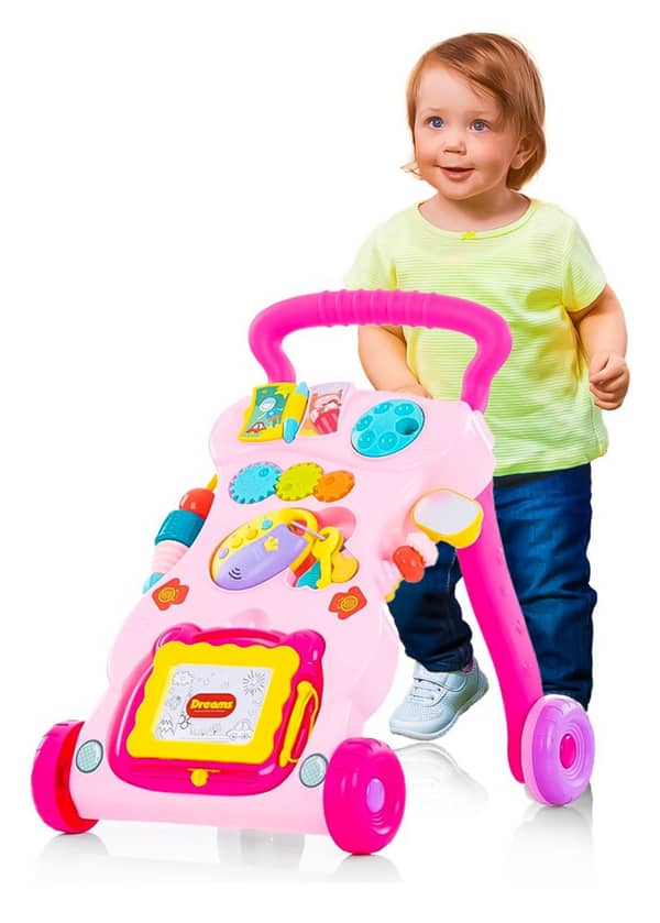 Caminador con accesorios musical